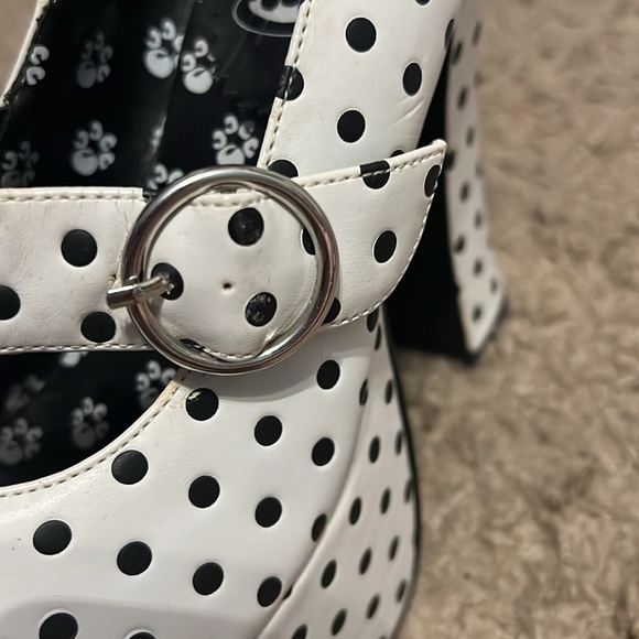 TUK Polka Dot Heels - Picture 5 of 10